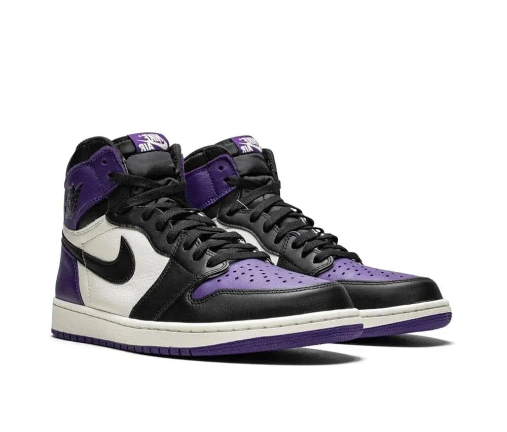 Ai_r Jord_an 1 High OG “Court Purple” – White/Black/Purple Leather Sneaker