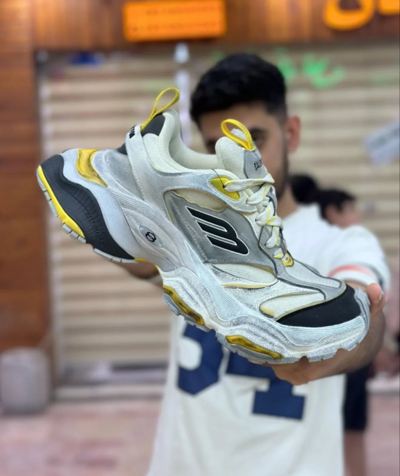 Balenc_iaga Cargo Sneakers