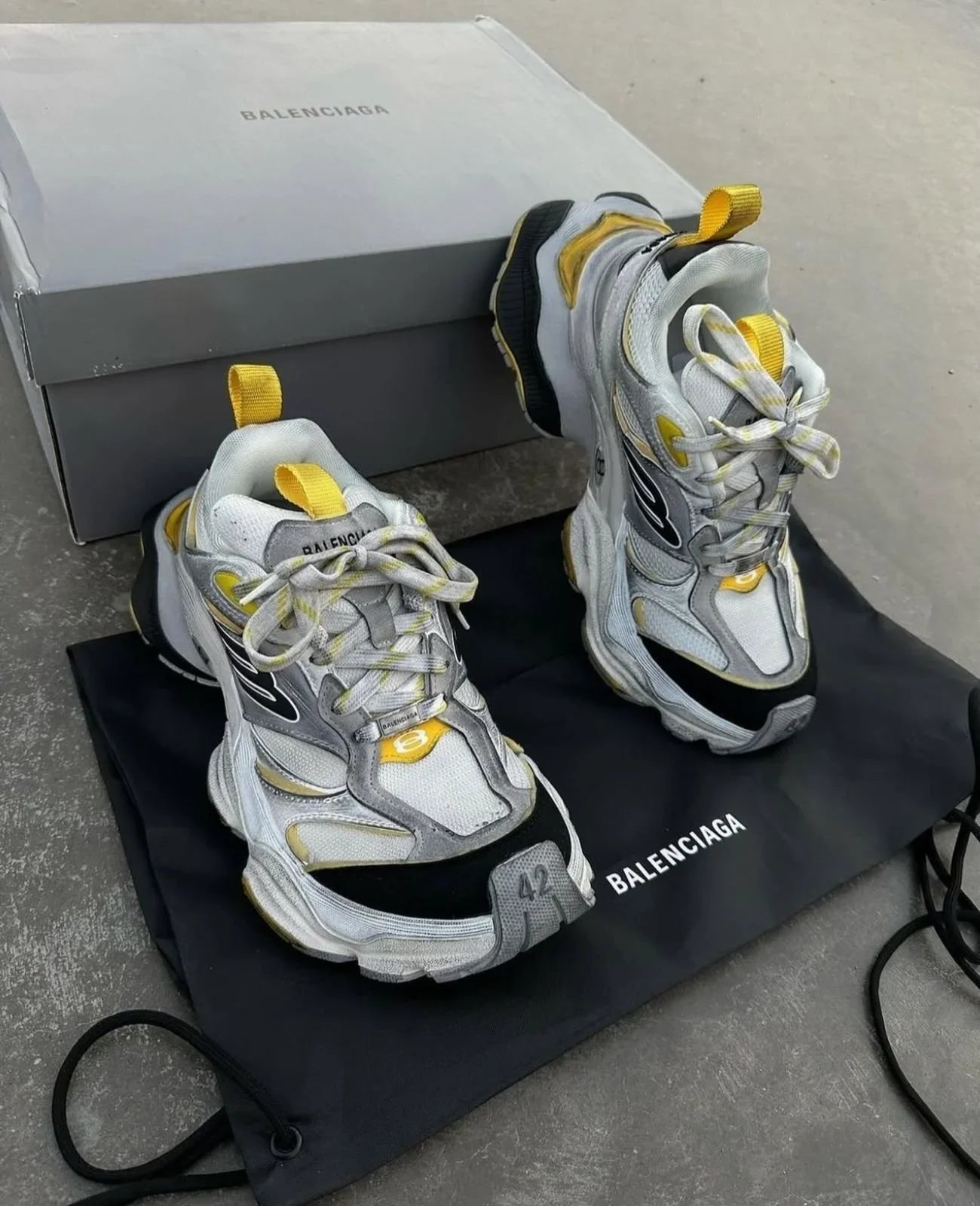 Balenc_iaga Cargo Sneakers