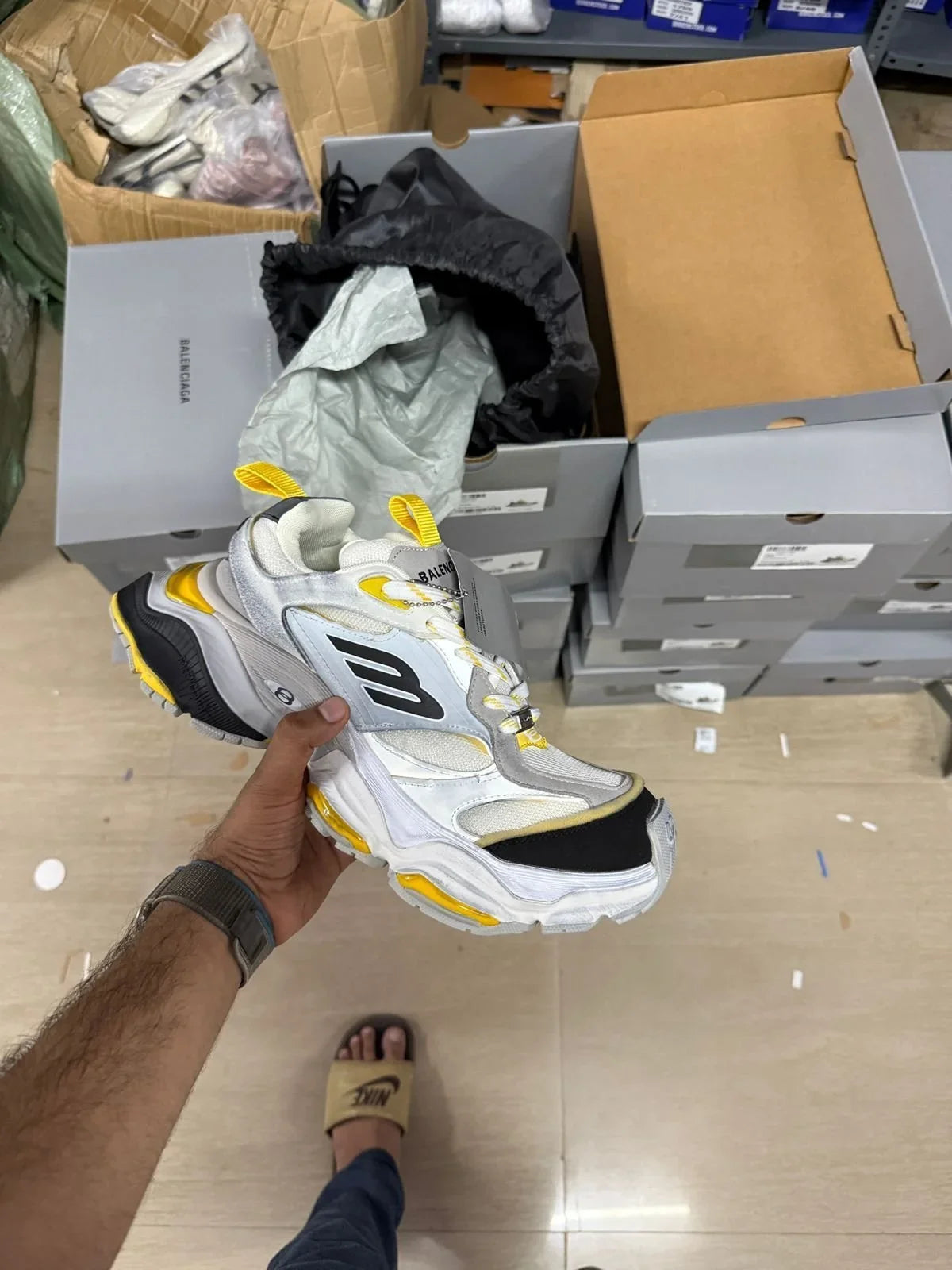 Balenc_iaga Cargo Sneakers