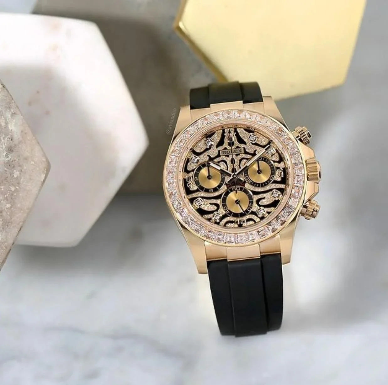 Role_x Daytona ‘Eye of the Tiger’ Yellow Gold Premium Watch
