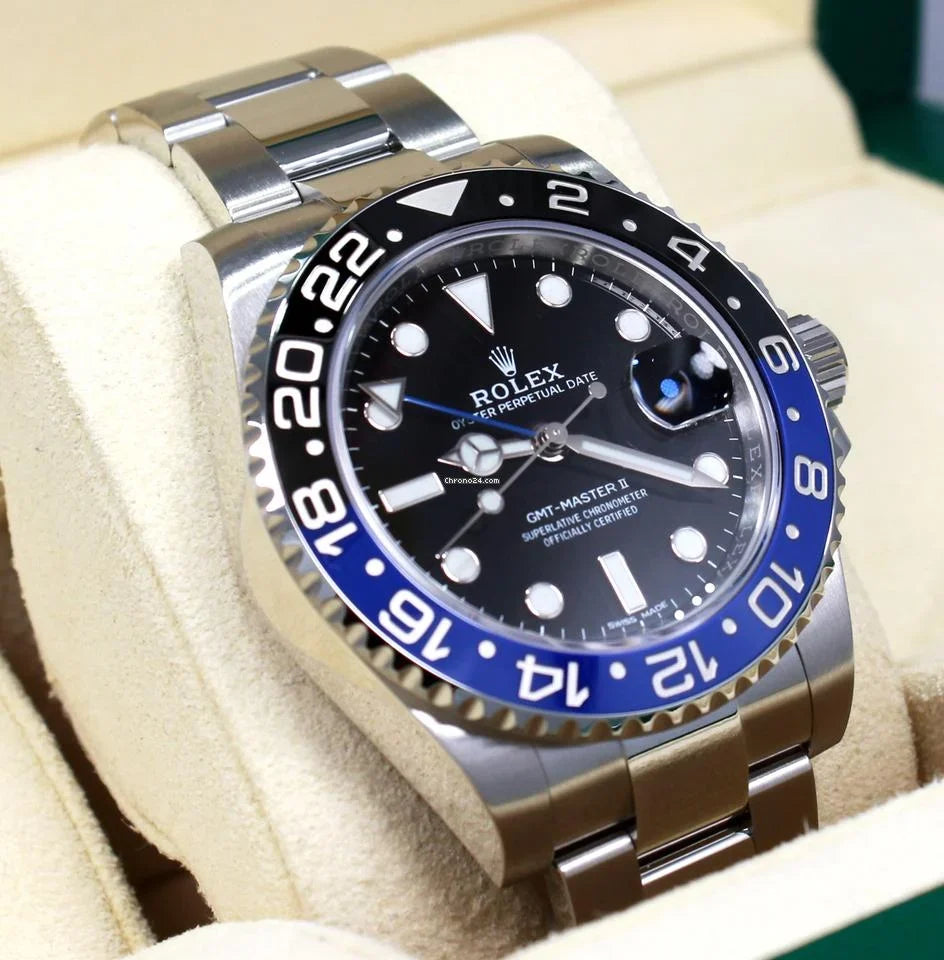 ROLE_X GMT-Master II 24-Hour Rotatable Bezel Black dial