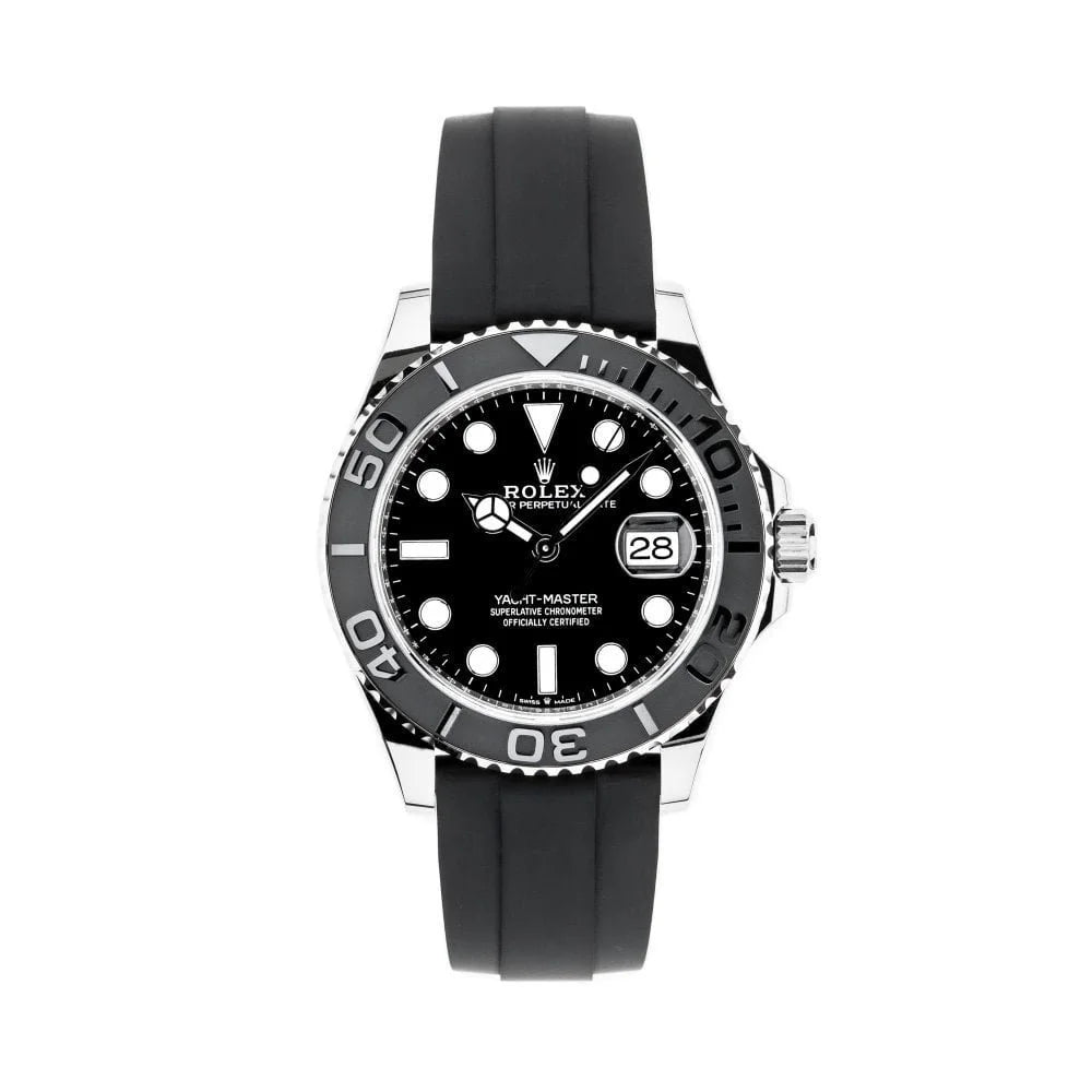 Role_x OYSTER PERPETUAL YACH MASTER (SILVER/BLACK) WATCH