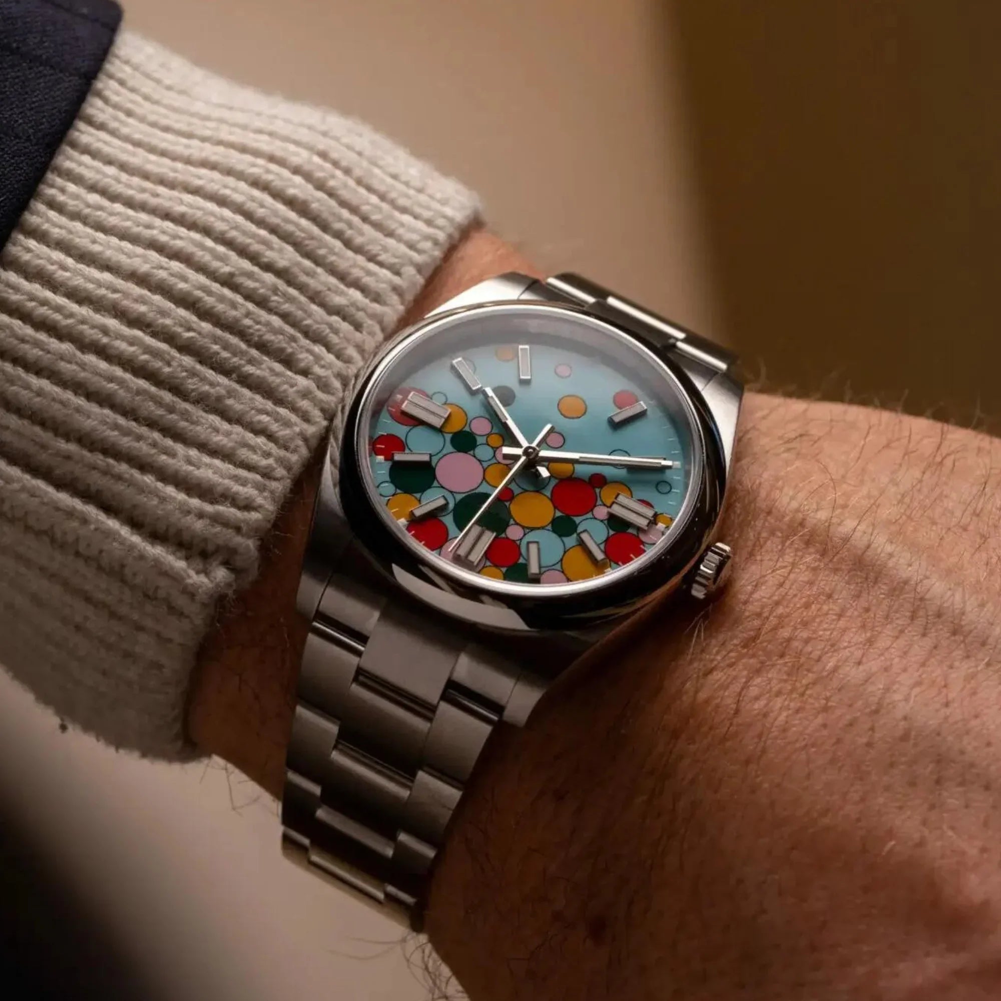 ROLE_X Oyster Perpetual 41 Turquoise blue dial