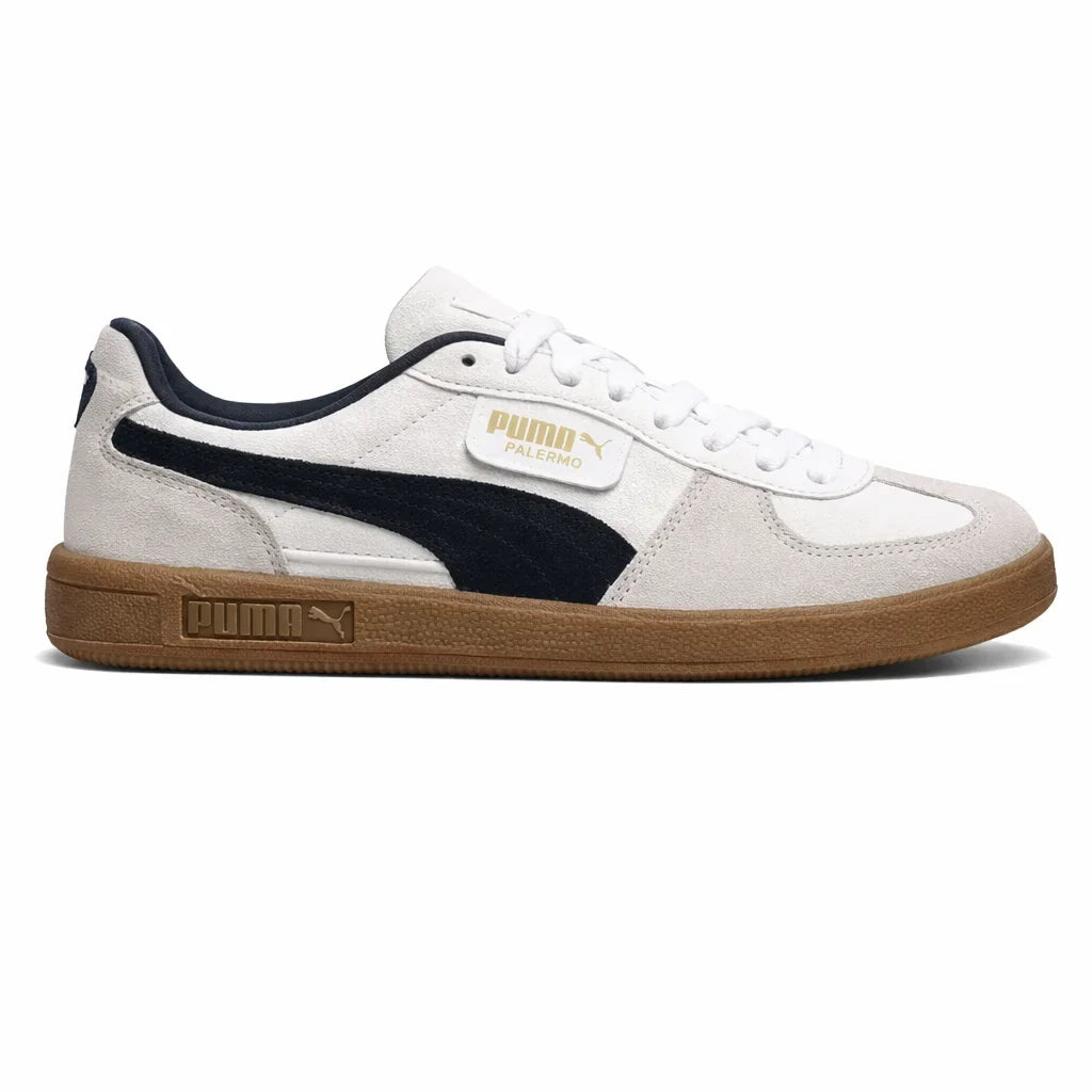 Pum_a Palermo Leather White Black 992 TOP BATCH UA