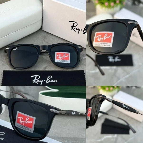 Branded RB Sunglasses 2148 black Silver