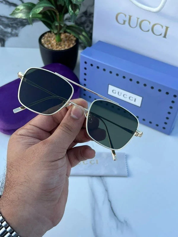 Branded Gci Jawan Movie Silver Black Sunglasses