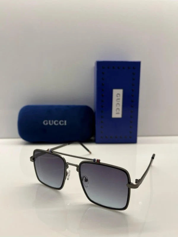 Bran_ded GCI isq_uare bridge_13 Sunglasses (With Original Kit)