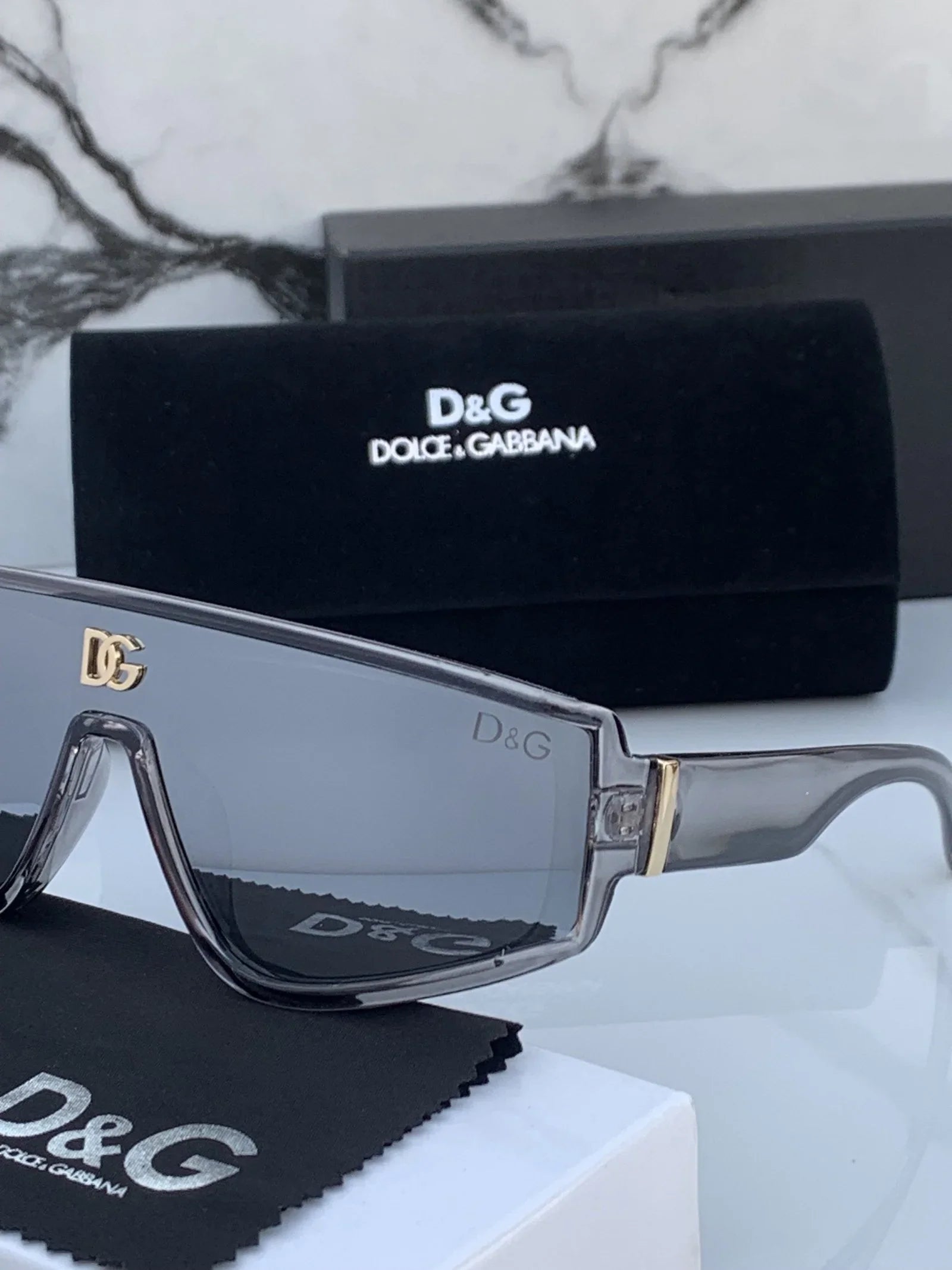 Bran_ded D&_G9529 Grey Sunglasses