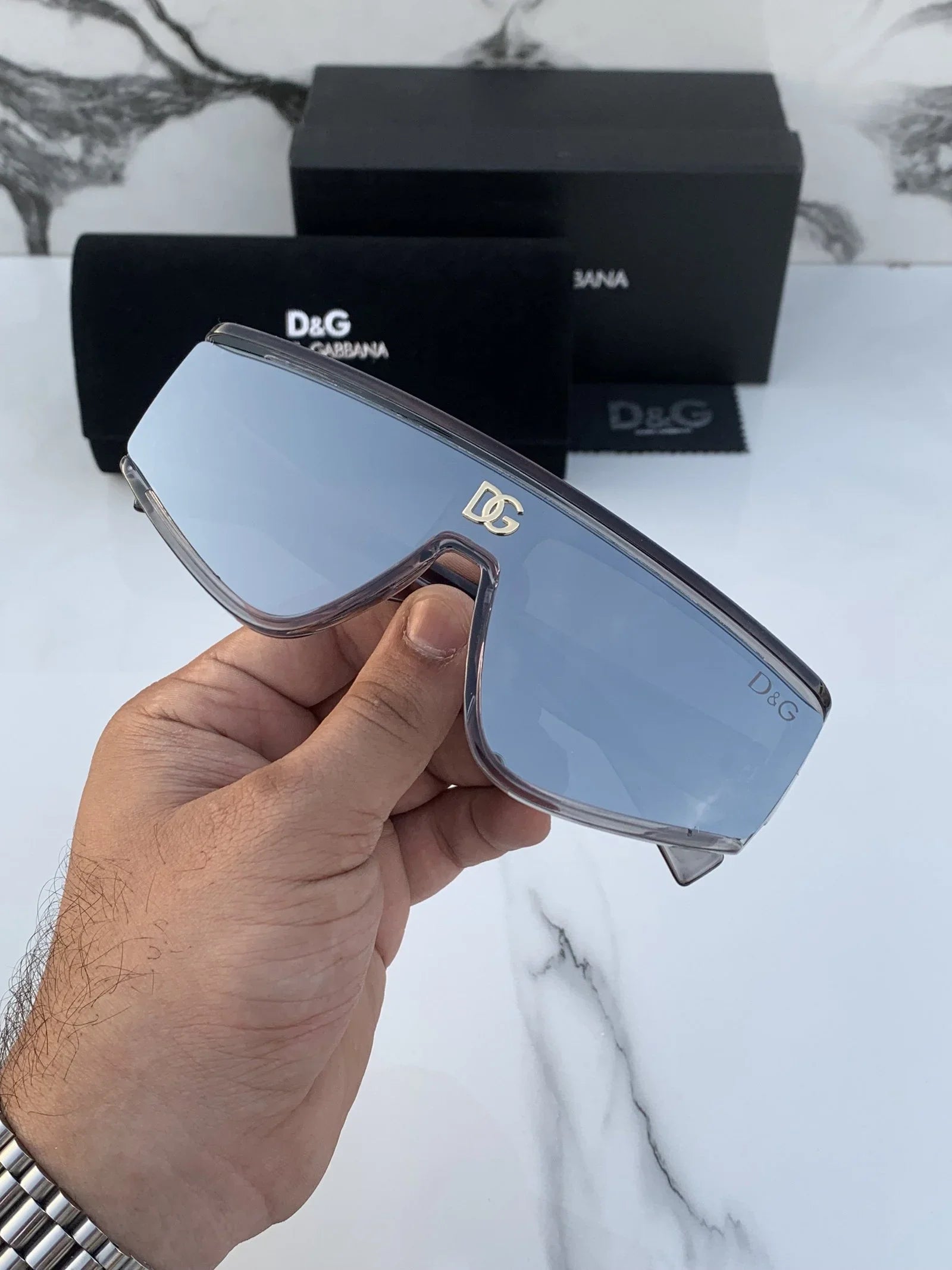 Bran_ded D&_G9529 Grey Sunglasses