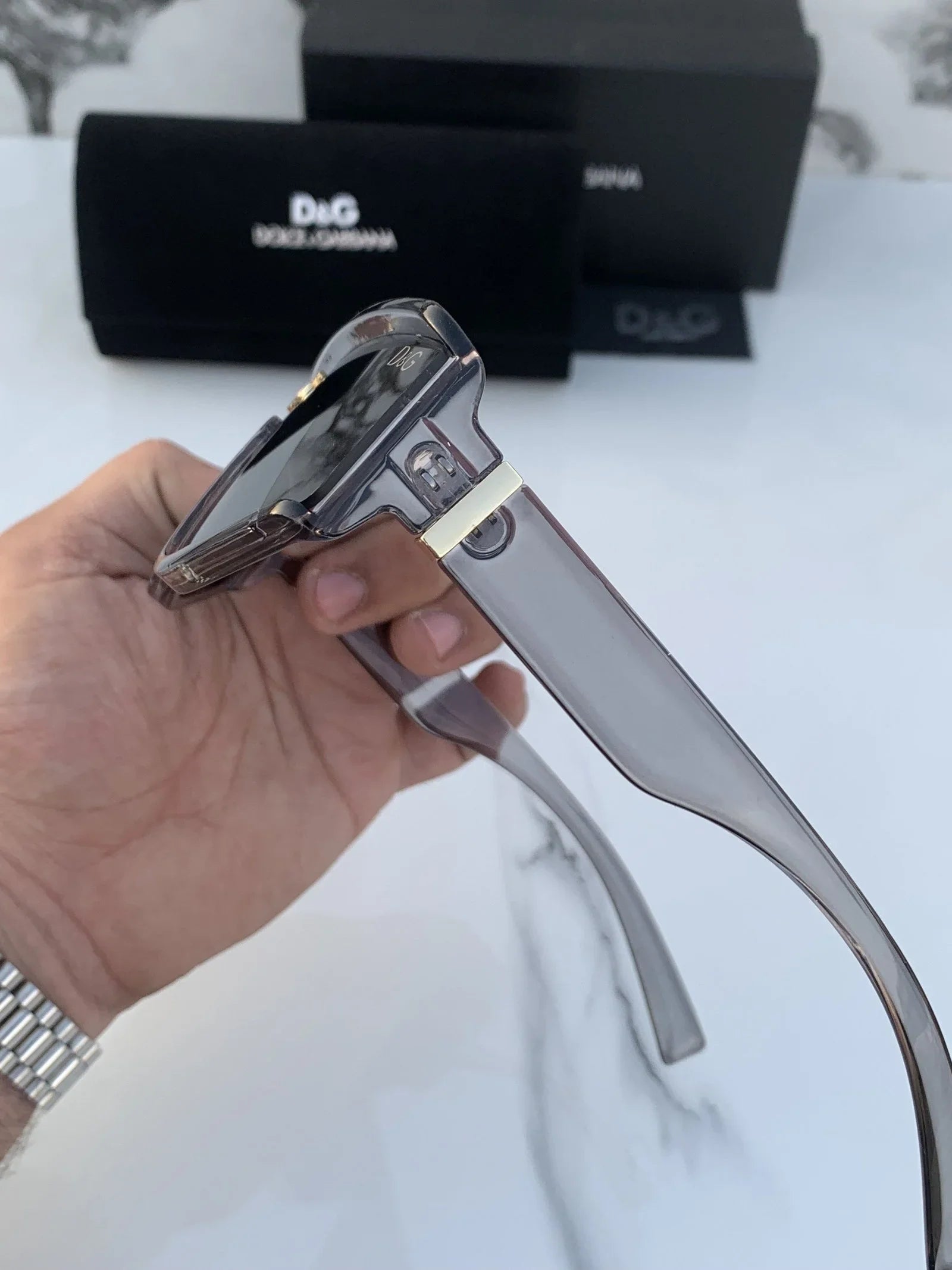 Bran_ded D&_G9529 Grey Sunglasses