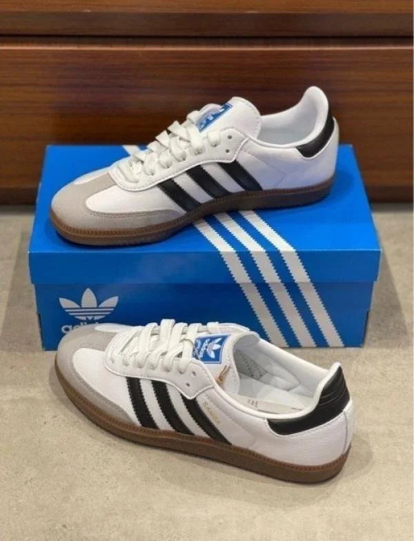 Adid_as Samba OG Trainer white cloud Women Heavy Quality fix TOP BATCH UA