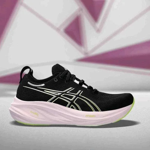 Asic_ss GEL NIMBUS 26 women (BLACK NEON LIME 461 TOP BATCH UA
