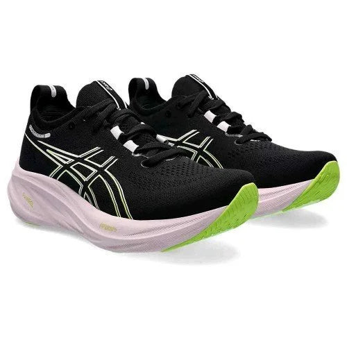 Asic_ss GEL NIMBUS 26 women (BLACK NEON LIME 461 TOP BATCH UA