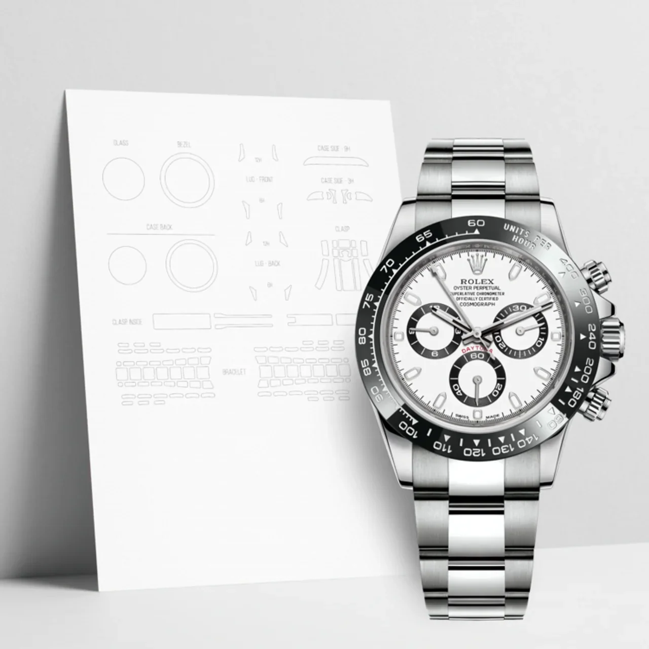 ROLE_X Cosmograph Daytona White dial