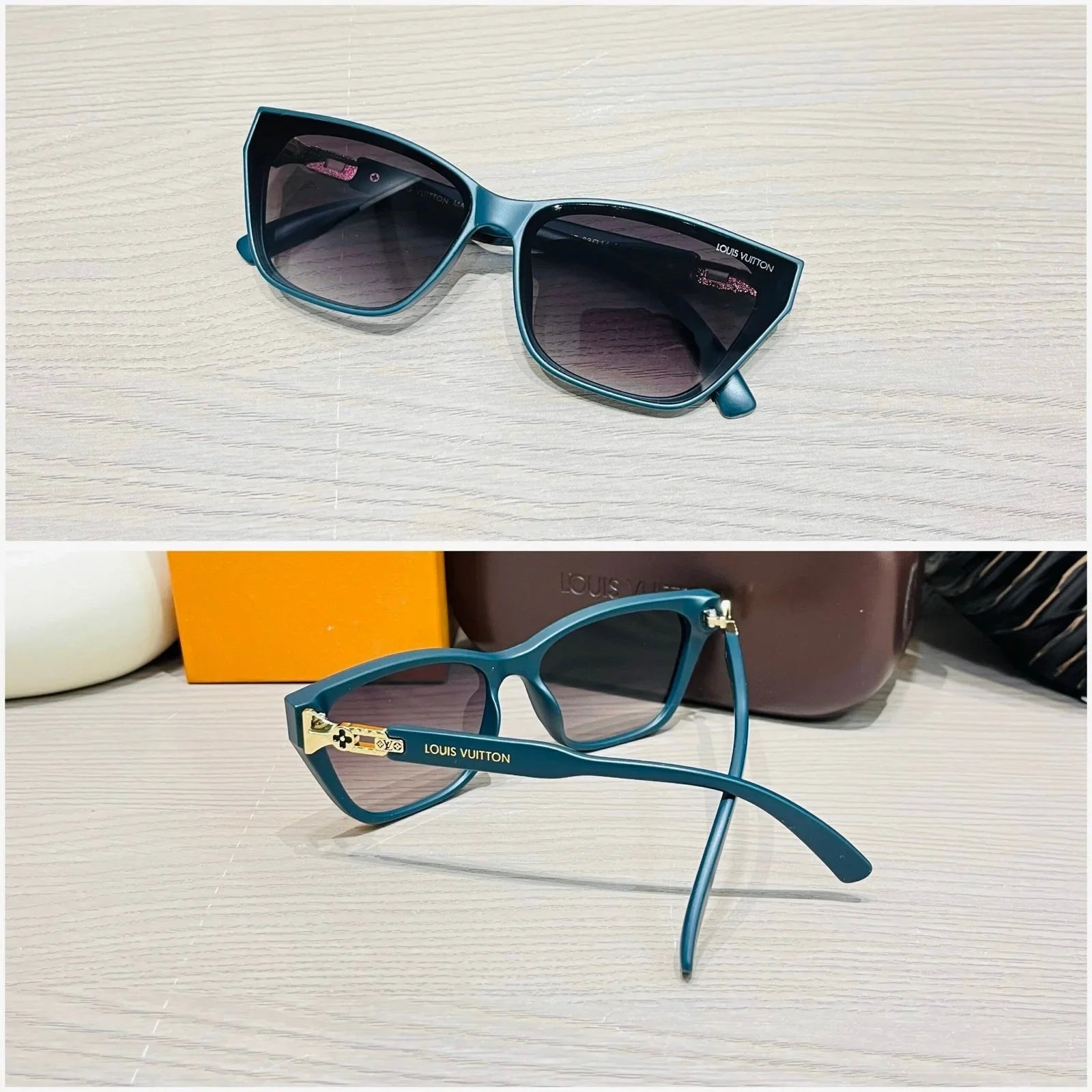 LV Forest Shadow: Deep Green Meets Sleek Black Glass
