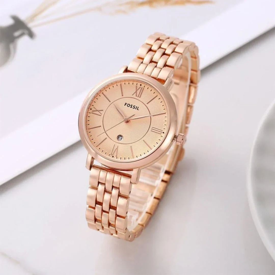 Foss_il Rose Gold Ladies Watch
