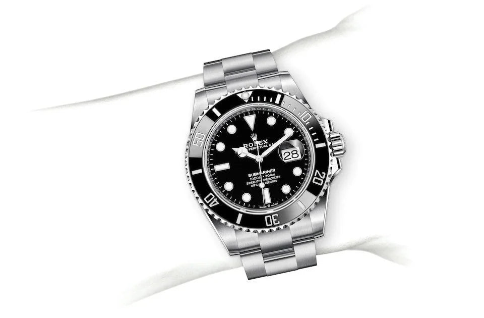 ROLE_X SUBMARINE Black dial Date