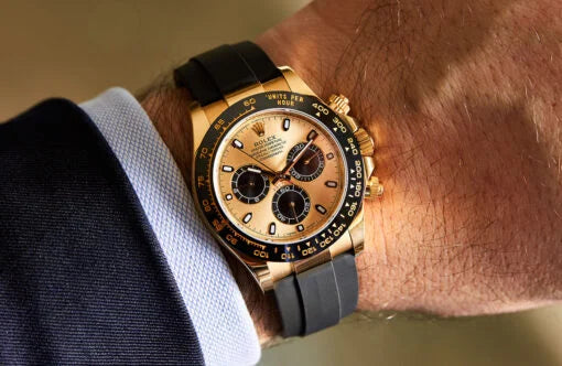 ROLE_X Cosmograph Daytona Golden and bright black dial
