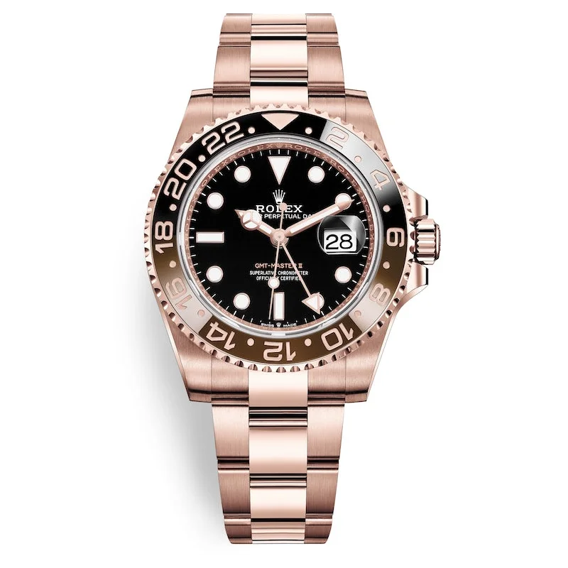 ROLE_X Root Beer Rose Gold Black Dial