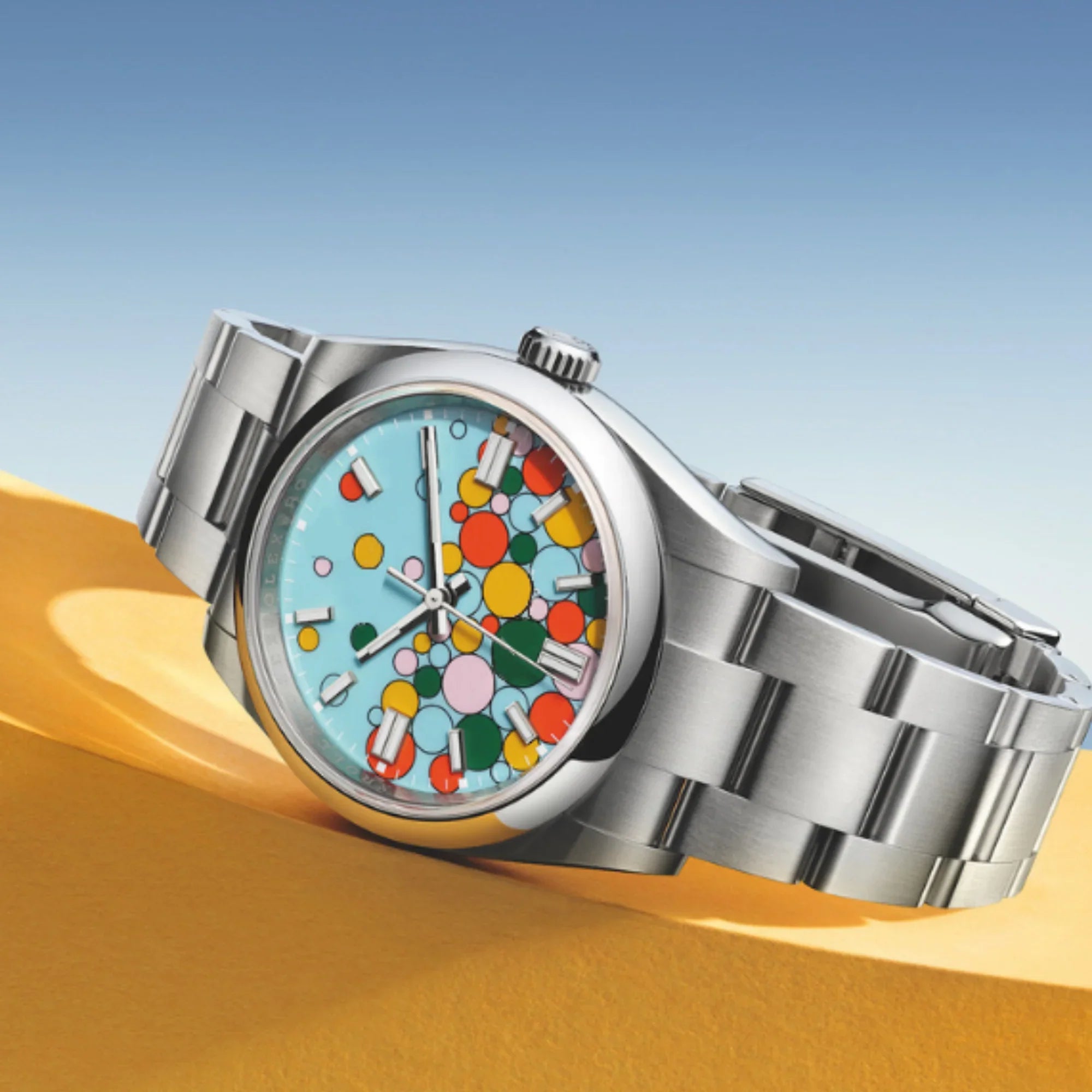 ROLE_X Oyster Perpetual 41 Turquoise blue dial
