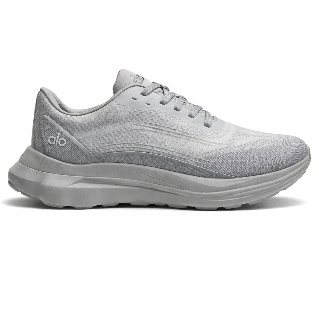 A_lo Yoga Alo Runner unisex shoe in grey mesh TOP BATCH UA