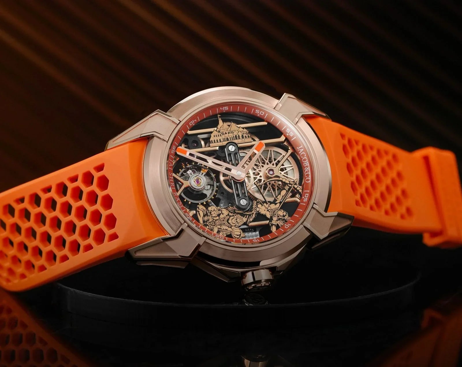 JACO_B & CO – RAM JANMABHOOMI ROSE GOLD SPECIAL EDITION – Replica