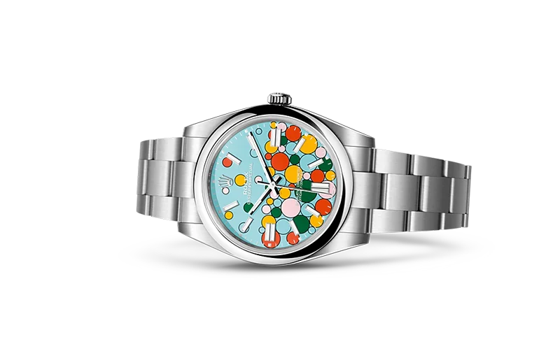 ROLE_X Oyster Perpetual 41 Turquoise blue dial