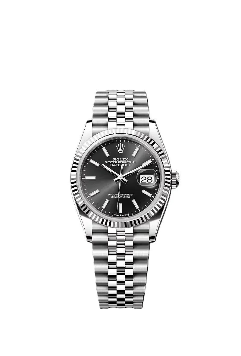 ROLE_X Date just 36 black dial
