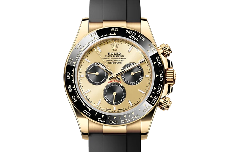 ROLE_X Cosmograph Daytona Golden and bright black dial