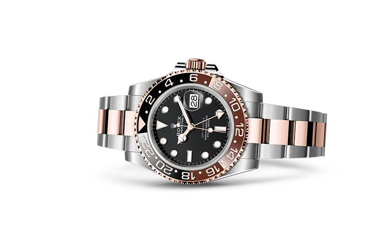 ROLE_X GMT-Master II Everose gold and Black dial.