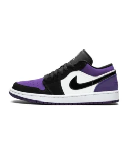 JORDAN 1 LOW COURT PURPLE