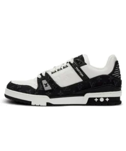 Louis Vuitton LV Trainer White Black White