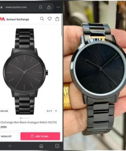 Armani Exchange Classic Black