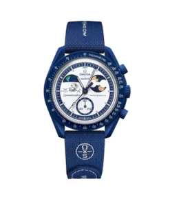 Omega X Swatch Bioceramic Moonswatch Mission To Earthphase Moonshine Snoopy Gold Popcorn